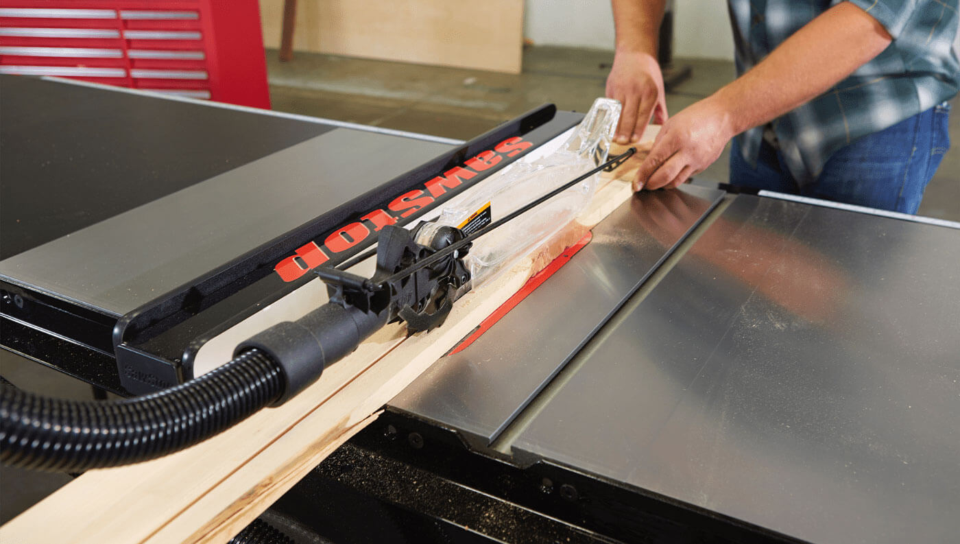America's #1 table saw. The leader in table saw safety | SawStop
