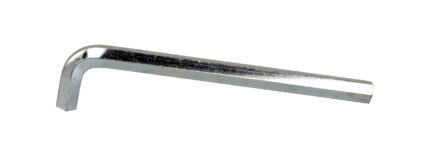 5mm Hex L-Wrench with Short Arm for MB-PCS-000 (Silver Zinc)