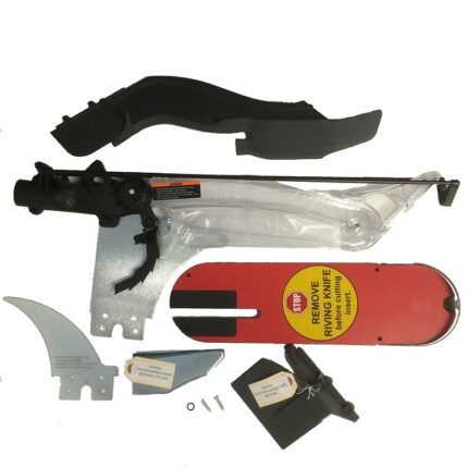 Dust Collection Upgrade Kit for CB and ICS (TSG-DC Dust Collection Blade Guard, TSI-SLD Table Insert, CB110 011 Dust Shroud and PCS-161 Riving Knife)