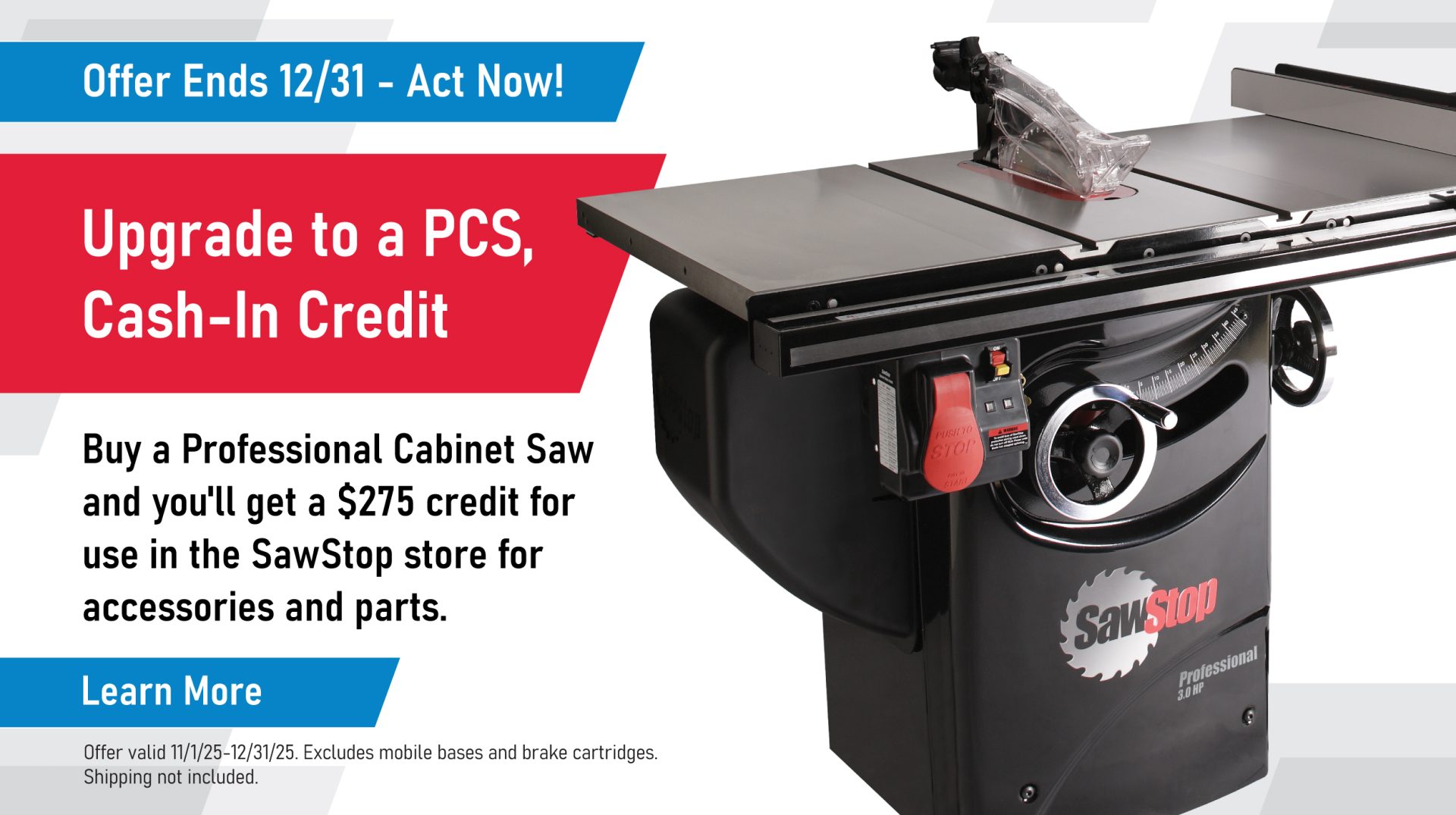 Upgrade to a PCS, Cash-In Credit